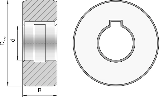 Фото 1 товара Ролики резьбонакатные М5.5х0.5 D=103.788 комплект (2шт)