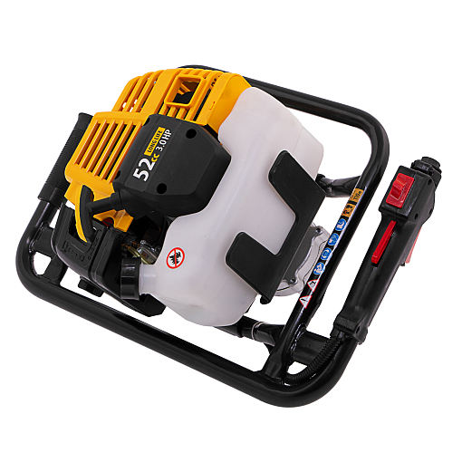 Фото 0 товара Мотобур DX-52, объём двигателя 52 см3, соединение 20 мм, без шнека Denzel