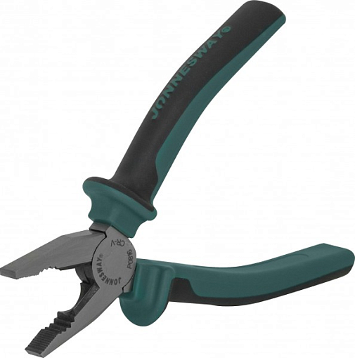 Фото 2 товара Пассатижи с двухкомпонентными рукоятками, 160 мм, Jonnesway