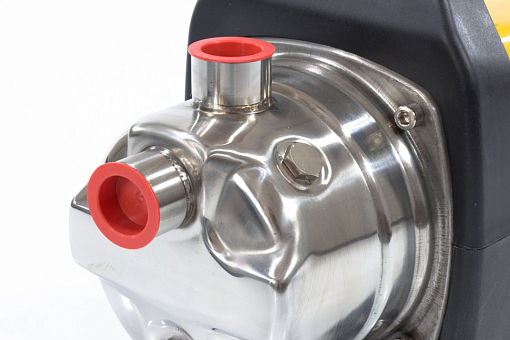 Фото 1 товара Садовый поверхностный насос GP 1000Х, 1000 Вт, 3500 л/ч, подъем 44 м, нержавейка Denzel