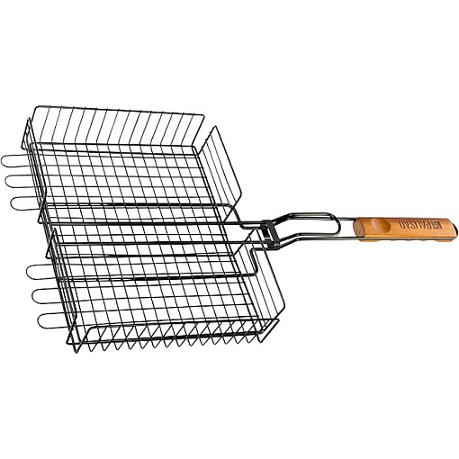 Фото 0 товара Решетка гриль 260 х 320 х 65 мм, объемная, антипригарное покр., Camping Palisad