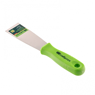 Шпательная лопатка из нерж. стали, 40 мм, Сибртех - фото 2