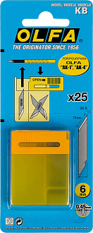 OLFA 6 мм, Лезвие перовое для АК-1 OL-KB - фото 5