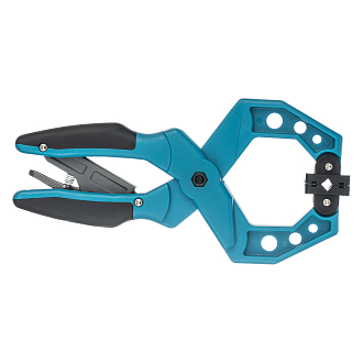 Струбцина клещеобразная 2-1/4, пластиковый корпус, храповой механизм жесткой фиксации, 58 мм Gross - фото 5