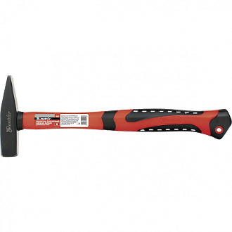 Молоток слесарный, 500 г, фибергласовая обрезин. рукоятка Matrix - фото 1