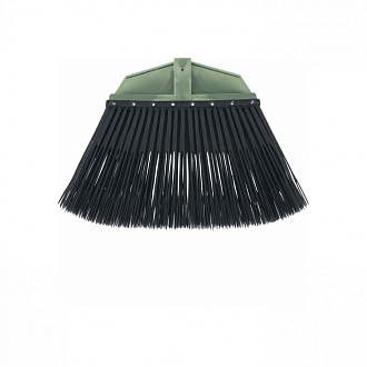 Метла полипропиленовая, 400 x 175 мм, веерная распушенная, без черенка, Россия Сибртеx - фото 2