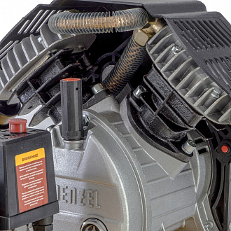 Компрессор воздушный DKV2200/50, Х-PRO 2,2 кВт, 400 л/мин, 50 л Denzel - фото 8