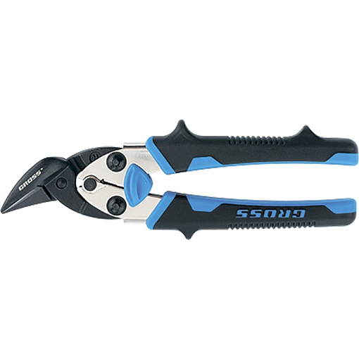 Фото 0 товара Ножницы по мет. "Piranha", 185 мм, прямой и правый рез, сталь СrM, Gross