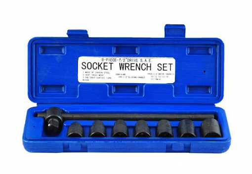 Фото 0 товара Набор торцевых головок №1 10-19 мм (8 пред.)