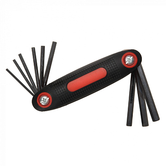 Набор ключей дюймовых шестигранных 3/32-3/8 в пластиковом корпусе (7шт) CrV - фото 1