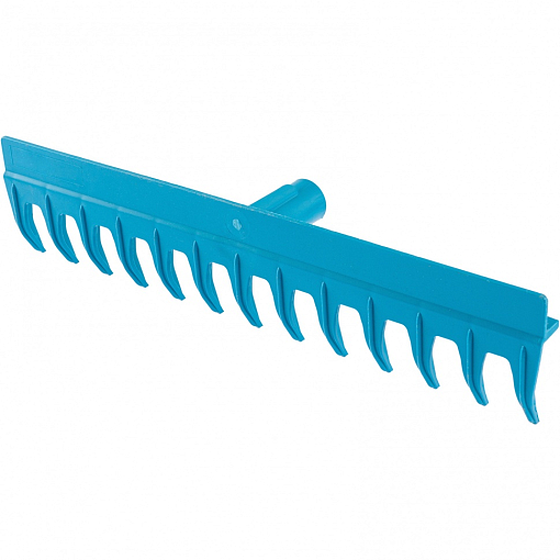 Фото 0 товара Грабли пластиковые, 430 мм, 13 прямых зубьев, усиленные, без черенка, Luxe Palisad