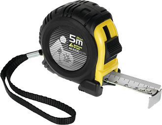 Измерительная рулетка в нескользящем корпусе особо прочная 2 м - фото 2