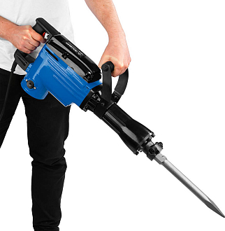 ЗУБР 1700 Вт, 1400 уд/мин, 40 Дж, кейс, бетонолом электрический ЗМ-40-1700 К Профессионал - фото 4