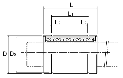 Фото 1 товара Линейный подшипник LM25-UU TECHNIX