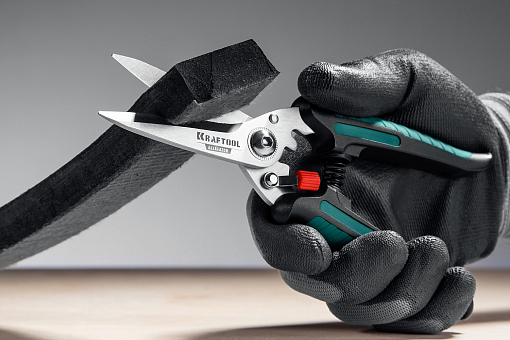 Фото 8 товара Многоцелевые технические ножницы KRAFTOOL 23201 ALLIGATOR 200 мм