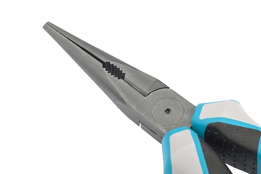 Фото 1 товара Длинногубцы прямые 170 мм, трехкомпонентные рукоятки Gross