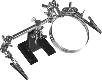 Штатив для фиксации электронных плат с увеличительной линзой STAYER 55339 - фото 4