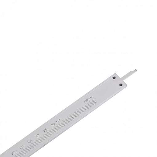 Фото 2 товара Штангенциркуль, 300 мм, цена деления 0,02 мм, мет., с глубиномером Matrix