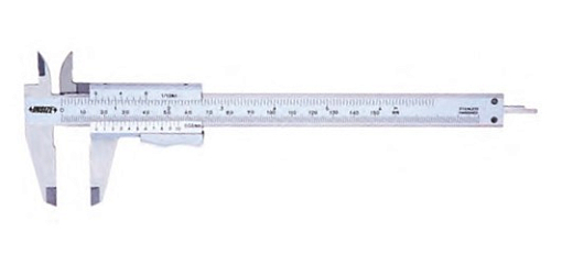 Фото 0 товара Штангенциркуль Шц I-200, 0.05мм/1/128" вылет губок 50мм, INSIZE