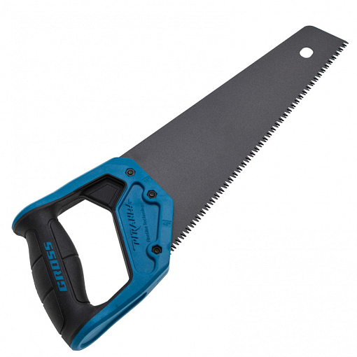 Фото 1 товара Ножовка по дереву "PIRANHA", 300 мм, 7 TPI, 3D-зуб, тефлоновое покрытие полотна, двухкомпонентная рукоятка Gross