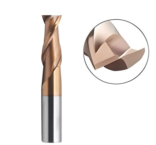 Фото 1 товара Фреза твердосплавная концевая 1,0х4х3х50 z=2 nACo Deskar