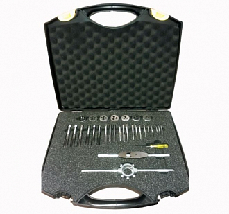 Набор метчиков и плашек М3-М12 (31 шт) CZB-31 Z1-031012-0000 FANAR (Польша) - фото 1