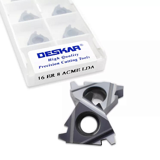 16ER 8 ACME LDA резьбовая пластина Deskar - фото 3