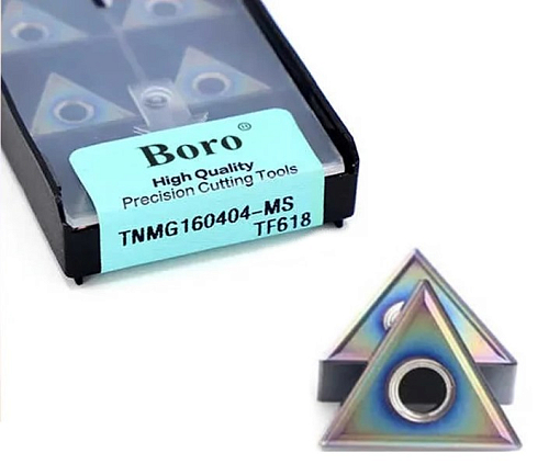 Фото 1 товара TNMG160404 MS TF618 токарная пластина Boro Deskar