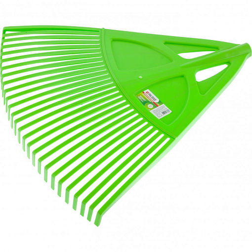 Фото 0 товара Грабли веерные пластиковые, 620 мм, 27 плоских зубьев, без черенка, Palisad