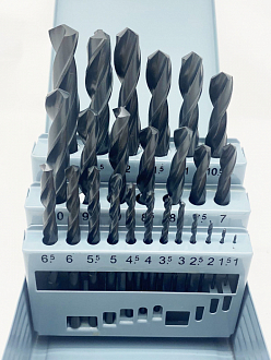 Набор сверл по мет. 1-13мм (25 шт.) НС-25И Sekira - фото 1