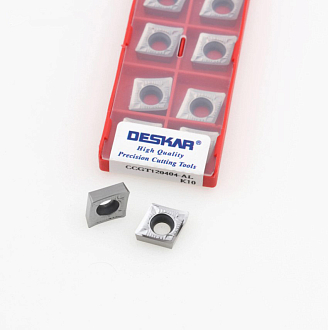 CCGT120404 AL K10 токарная пластина Deskar - фото 5