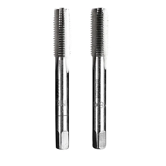 Набор метчиков UNC1/4-UNC1/2 (10 шт) в блистере - фото 2