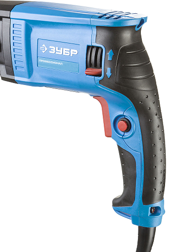 Фото 3 товара ЗУБР 800 Вт, 0-1200 об/мин, 0-4800 уд/мин, кейс, перфоратор горизонтальный ЗП-26-800 К Профессионал