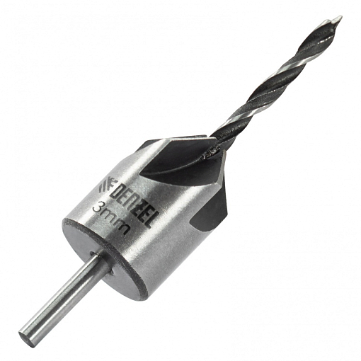 Фото 7 товара Набор сверл зенкеров по дереву, 3-10 мм, 7 шт Denzel