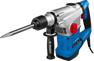 Перфоратор вертикальный ЗПМ-40-1250 ЭВК Профессионал ЗУБР 1250 Вт, 250-450 об/мин, 1400-2800 уд/мин, SDS-Max, кейс, - фото 7