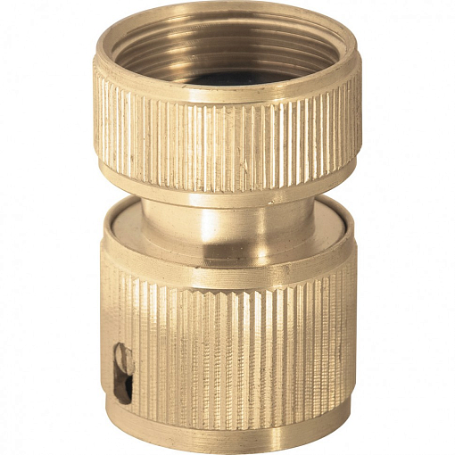Фото 1 товара Соединитель латунный, быстросъемный, внутренняя резьба 1/2 Palisad