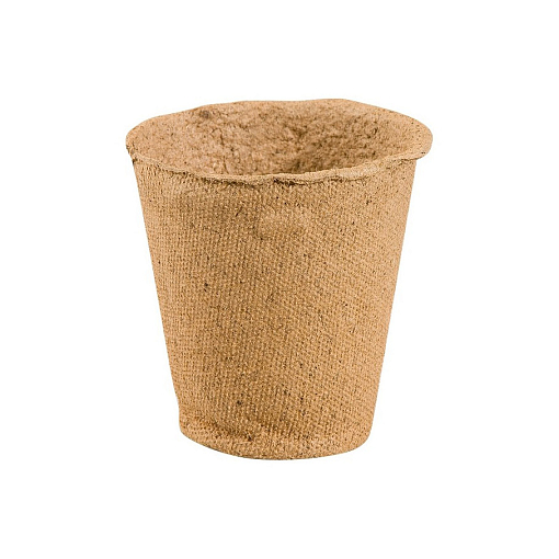 Фото 0 товара Горшочек для рассады 60 х 60 мм, торфяной Россия