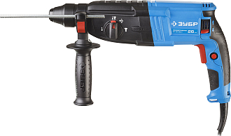 ЗУБР 800 Вт, 0-1200 об/мин, 0-4800 уд/мин, кейс, перфоратор горизонтальный ЗП-26-800 К Профессионал - фото 2