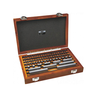 Набор концевых мер длины ISO3650 122шт класс 2 стальные с калибровкой производителя, INSIZE - фото 1