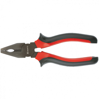 Плоскогубцы комб. Black Nickel, 160 мм, двухкомпонентные рукоятки Matrix - фото 1