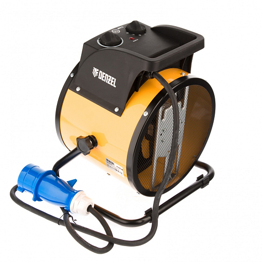 Фото 6 товара Тепловая пушка, керамический нагреватель DHC 5-400, 220 В, 0,04/3/5 кВт Denzel