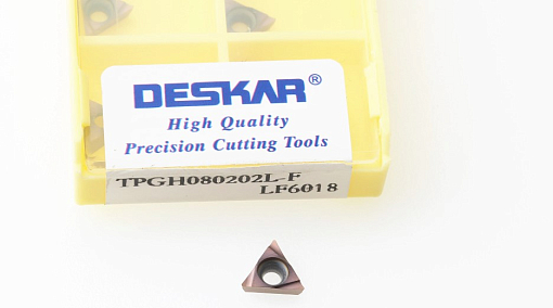 Фото 1 товара TPGH080202 F LF6018 токарная пластина Deskar