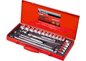 Набор шоферский с квадратом 1/2, 24 предмета Matrix Master - фото 2