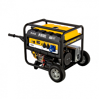 Генератор бенз. PS 55 EA, 5.5 кВт, 230 В, 25 л, коннектор автоматики Denzel - фото 4