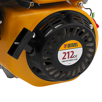 Двигатель бензиновый RX-17K, 7 л.с., 212 см3, горизонтальный вал шпонка 19 мм Denzel - фото 10