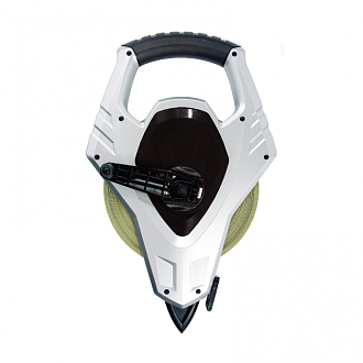 Рулетка геодезическая 50 мх13 мм, откр. корп, Super-Нейлон, двухст. шкала Gross - фото 2