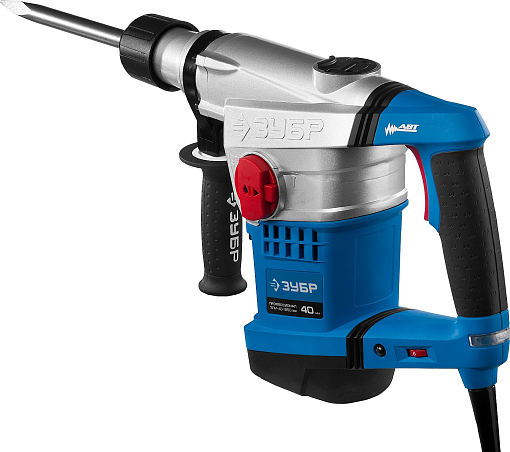 Фото 5 товара Перфоратор вертикальный ЗПМ-40-1250 ЭВК Профессионал ЗУБР 1250 Вт, 250-450 об/мин, 1400-2800 уд/мин, SDS-Max, кейс,