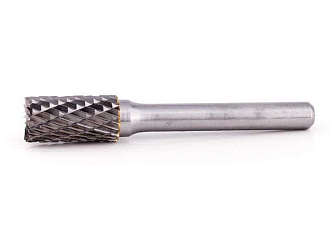 Борфреза цилиндр. с торц зубом тип В 12х20х6х65 спиральная нас. арт. В12 20М06 Sekira - фото 1