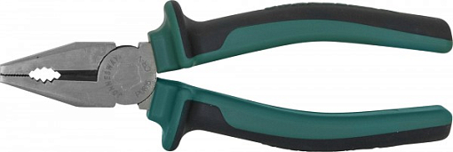 Фото 0 товара Пассатижи с двухкомпонентными рукоятками, 160 мм, Jonnesway