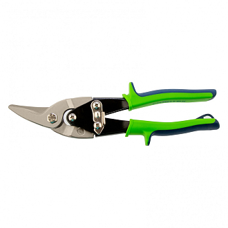 Ножницы по металлу, 250 мм, левый рез, сталь С55, двухкомпонентные рукоятки СИБРТЕХ - фото 3